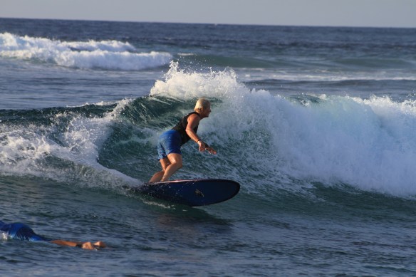 Kate in the Maldives